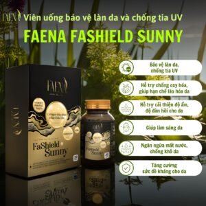 Viên uống bảo vệ làn da chống tia UV FAENA Fashield Sunny